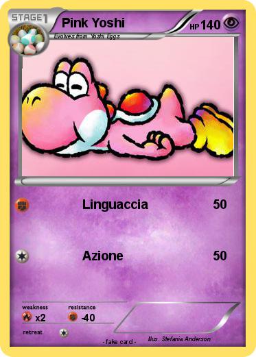 Pokemon Pink Yoshi