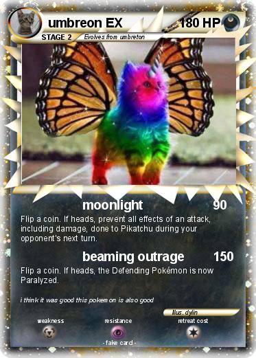 Pokemon umbreon EX
