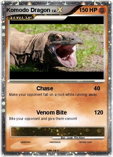 Pokemon Komodo Dragon