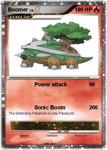 Pokemon Boomer