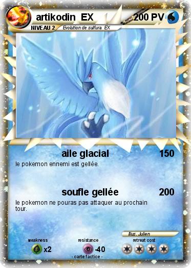 Pokemon artikodin  EX