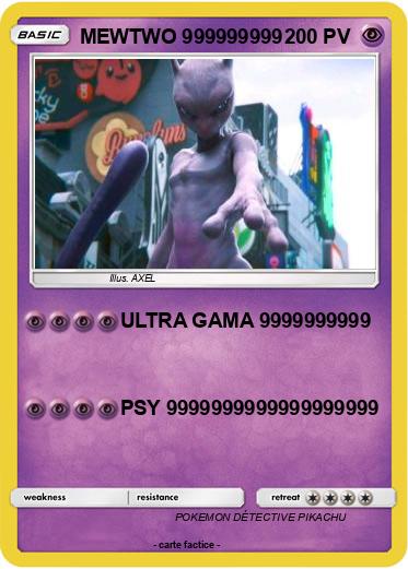 Pokemon MEWTWO 999999999