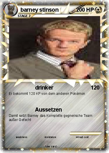 Pokemon barney stinson