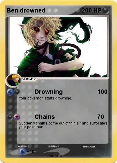 Pokemon Ben drowned