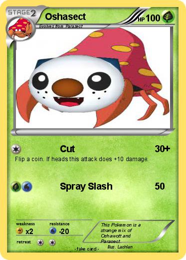 Pokemon Oshasect