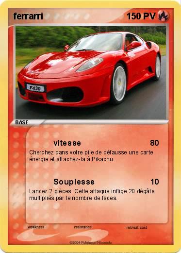 Pokemon ferrarri