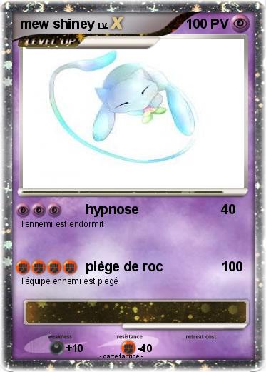 Pokemon mew shiney
