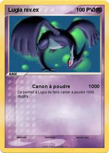 Pokemon Lugia niv.ex                                    300
