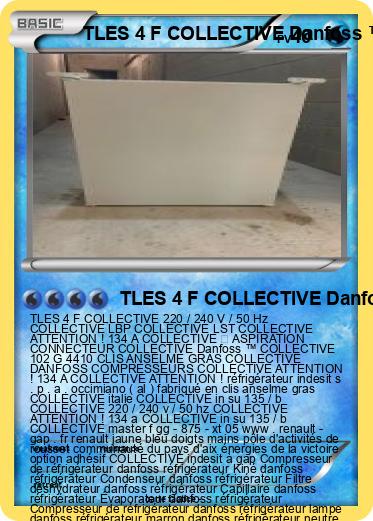Pokemon TLES 4 F COLLECTIVE Danfoss ™