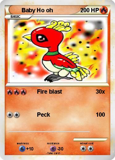 Pokemon Baby Ho oh