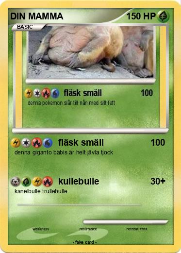 Pokemon DIN MAMMA
