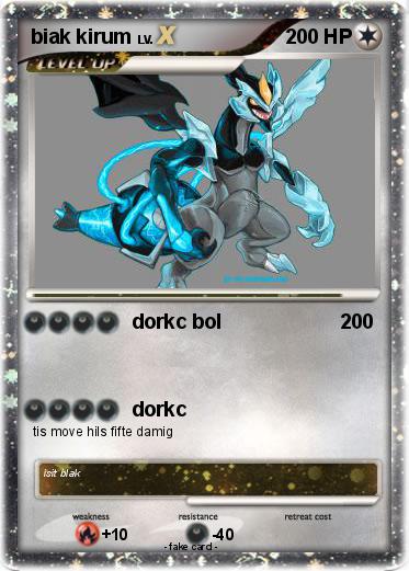 Pokemon biak kirum
