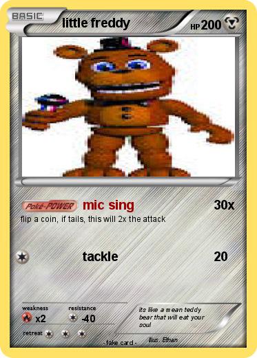 Pokemon little freddy