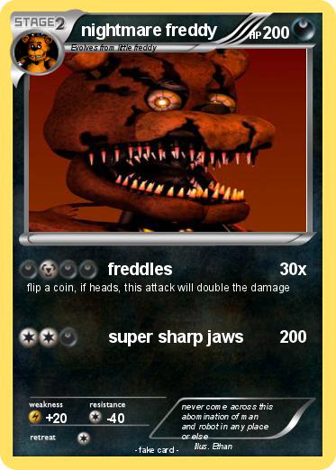 Pokemon nightmare freddy