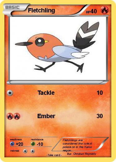 Pokemon Fletchling