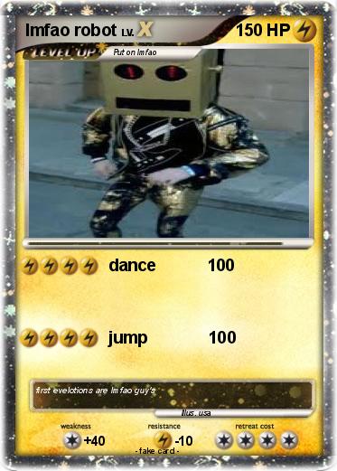 Pokemon lmfao robot