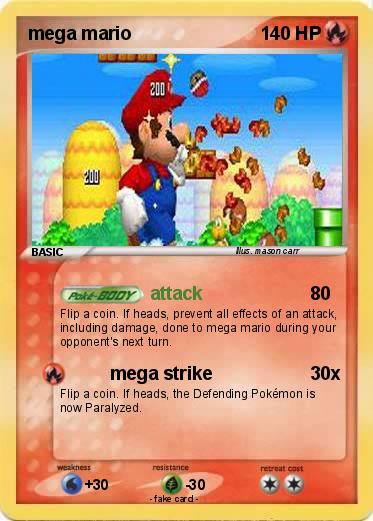 Pokemon mega mario