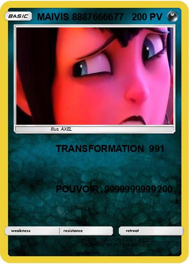 Pokemon MAIVIS 8887666677