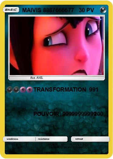 Pokemon MAIVIS 8887666677
