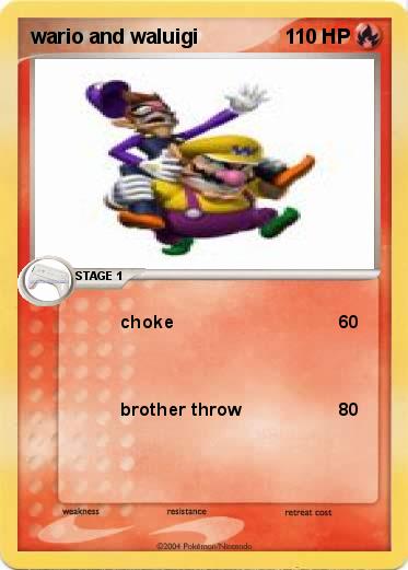 Pokemon wario and waluigi