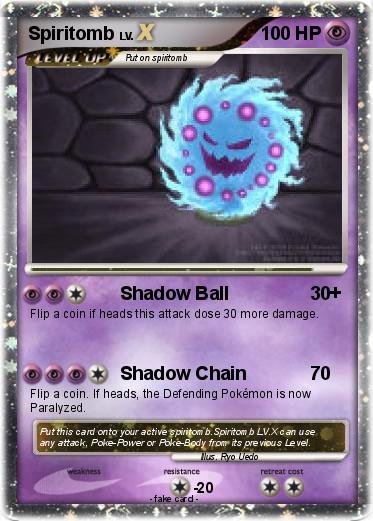 Pokemon Spiritomb