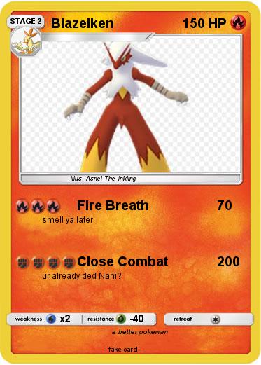 Pokemon Blazeiken