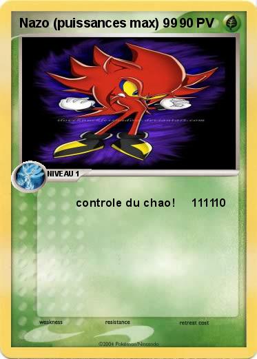 Pokemon Nazo (puissances max) 99