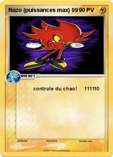Pokemon Nazo (puissances max) 99