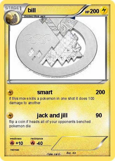 Pokemon bill