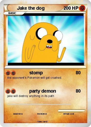 Pokemon Jake the dog