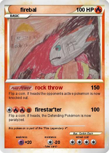 Pokemon firebal