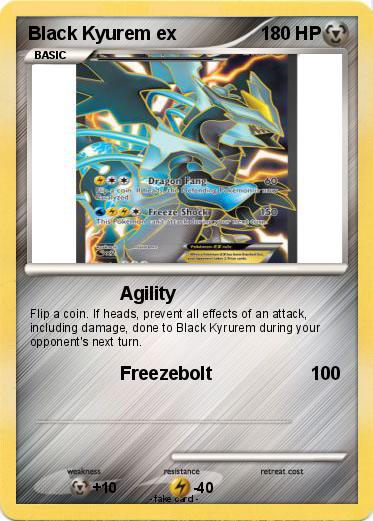 Pokemon Black Kyurem ex
