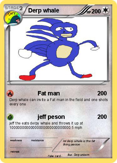 Pokemon Derp whale