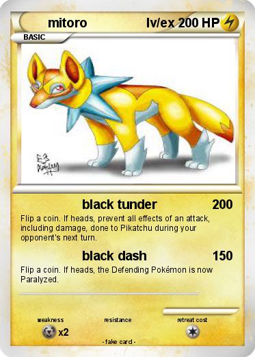 Pokemon mitoro                 lv/ex