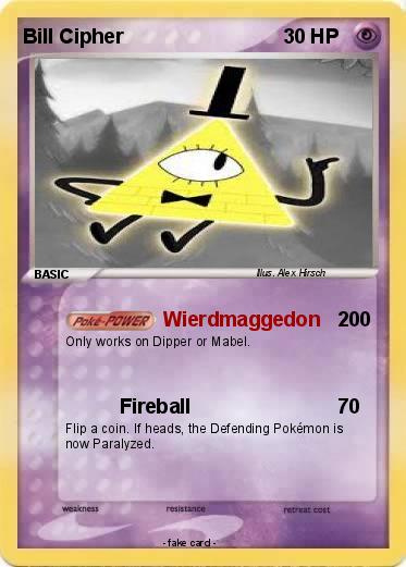 Pokemon Bill Cipher