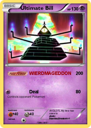 Pokemon Ultimate Bill