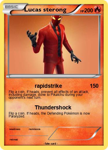 Pokemon Lucas sterong