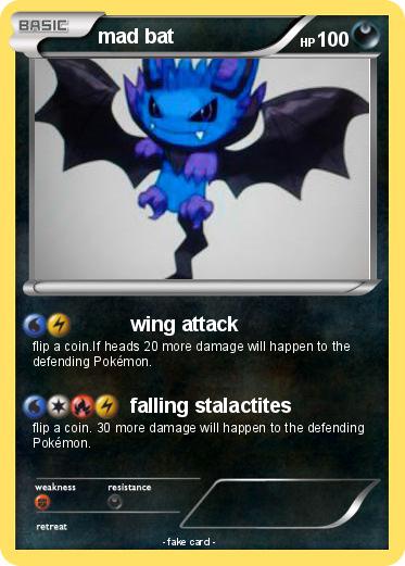 Pokemon mad bat