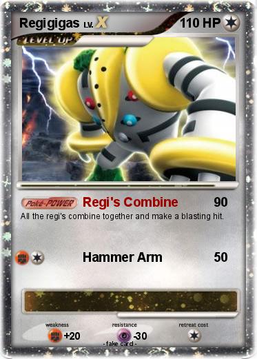Pokemon Regigigas