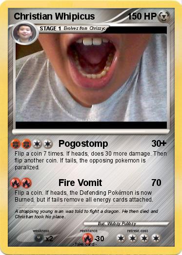 Pokemon Christian Whipicus