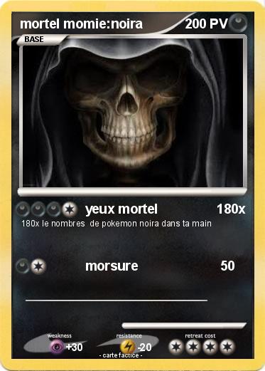 Pokemon mortel momie:noira