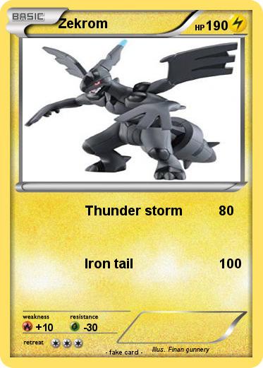 Pokemon Zekrom