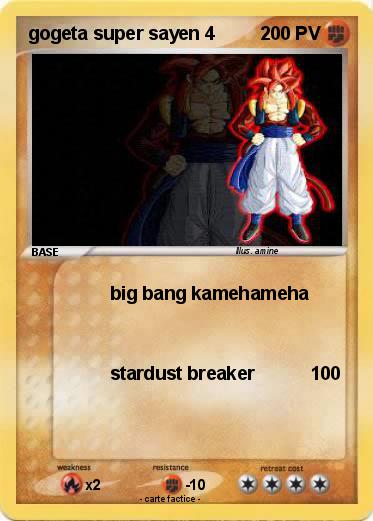 Pokemon gogeta super sayen 4