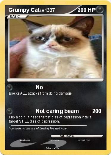 Pokemon Grumpy Cat