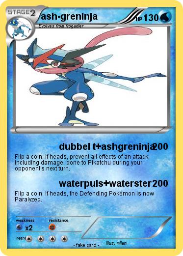 Pokemon ash-greninja
