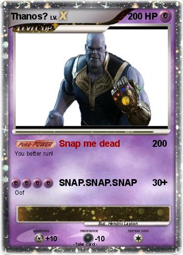 Pokemon Thanos?