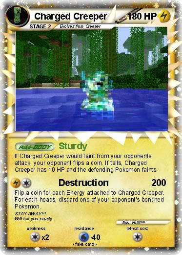 Pokemon Charged Creeper