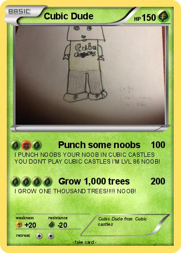 Pokemon Cubic Dude