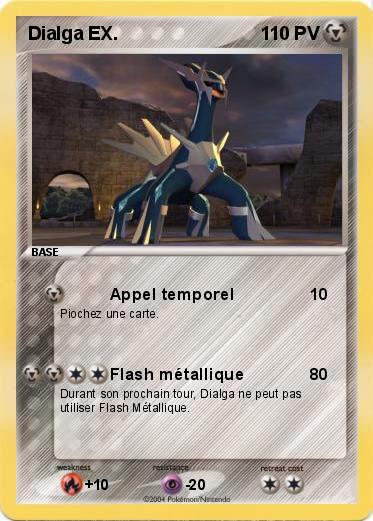 Pokemon Dialga EX.