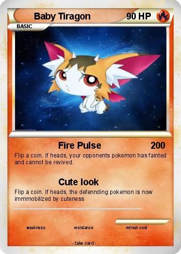 Pokemon Baby Tiragon